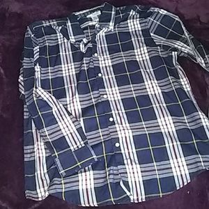 🕺🕺 Men's Plaid long sleeve shirt 🕺 medium